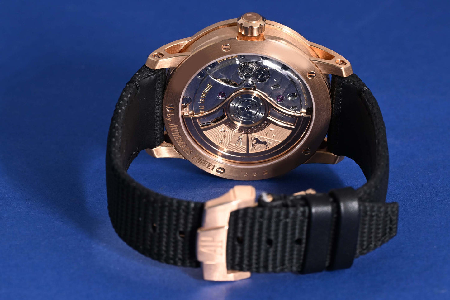 Audemars Piguet Code 11.59 Purple 18k Roségold - Full Set