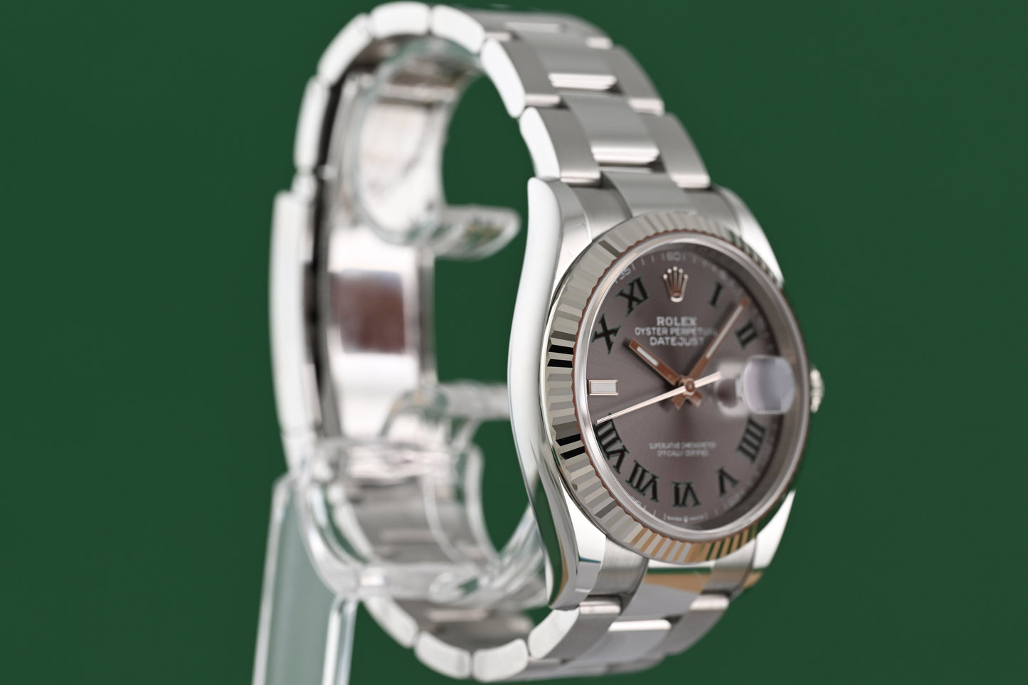 Rolex Oyster Perpetual Datejust 126234 - Full Set - Wimbledon Dial - NEW 2025