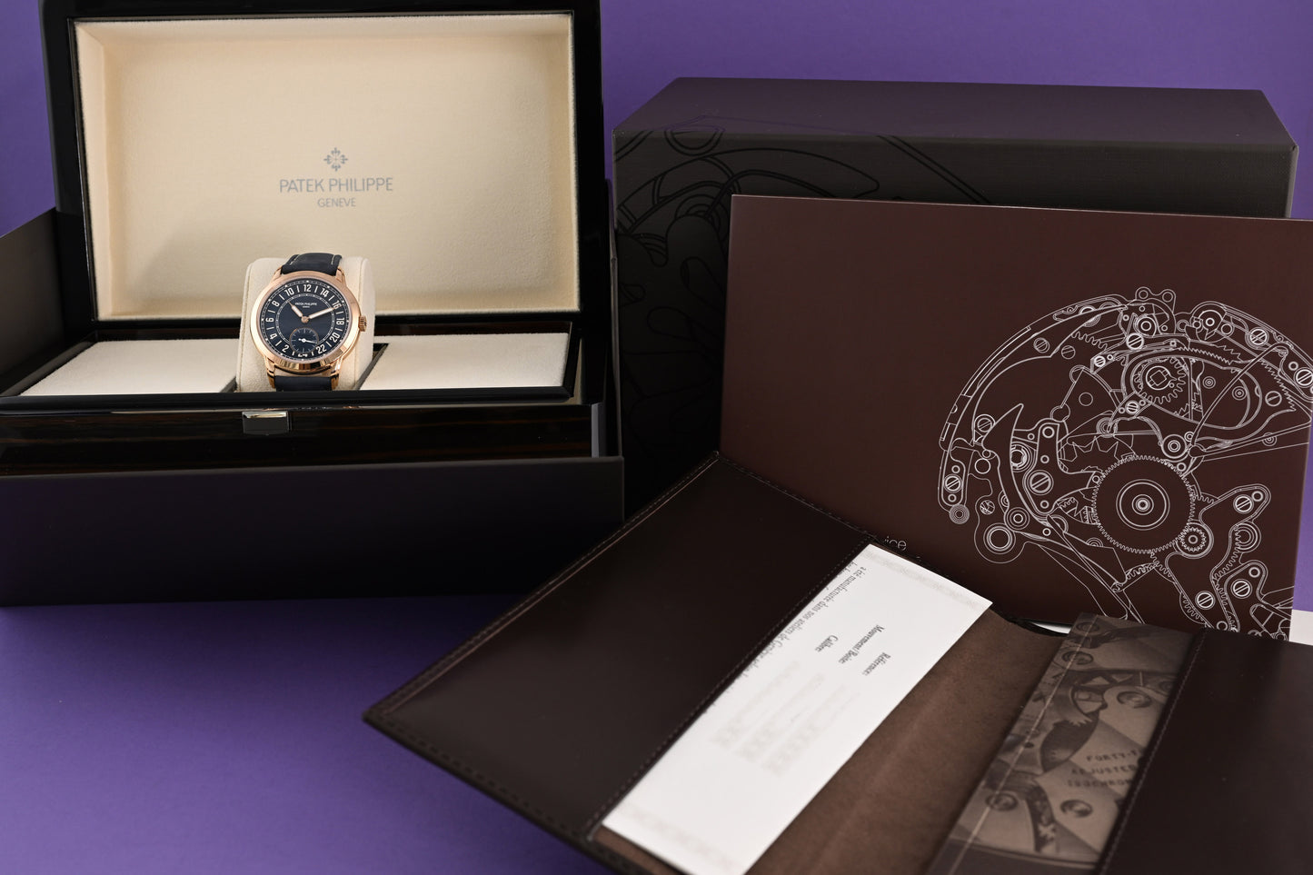 Patek Philippe Calatrava Travel Time 5224R-001 - Full Set - NEW