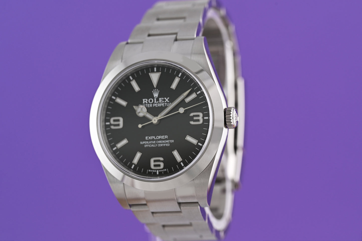 Rolex Explorer I 39 mm - 214270 - Full Set - LC100 - NEW 2019