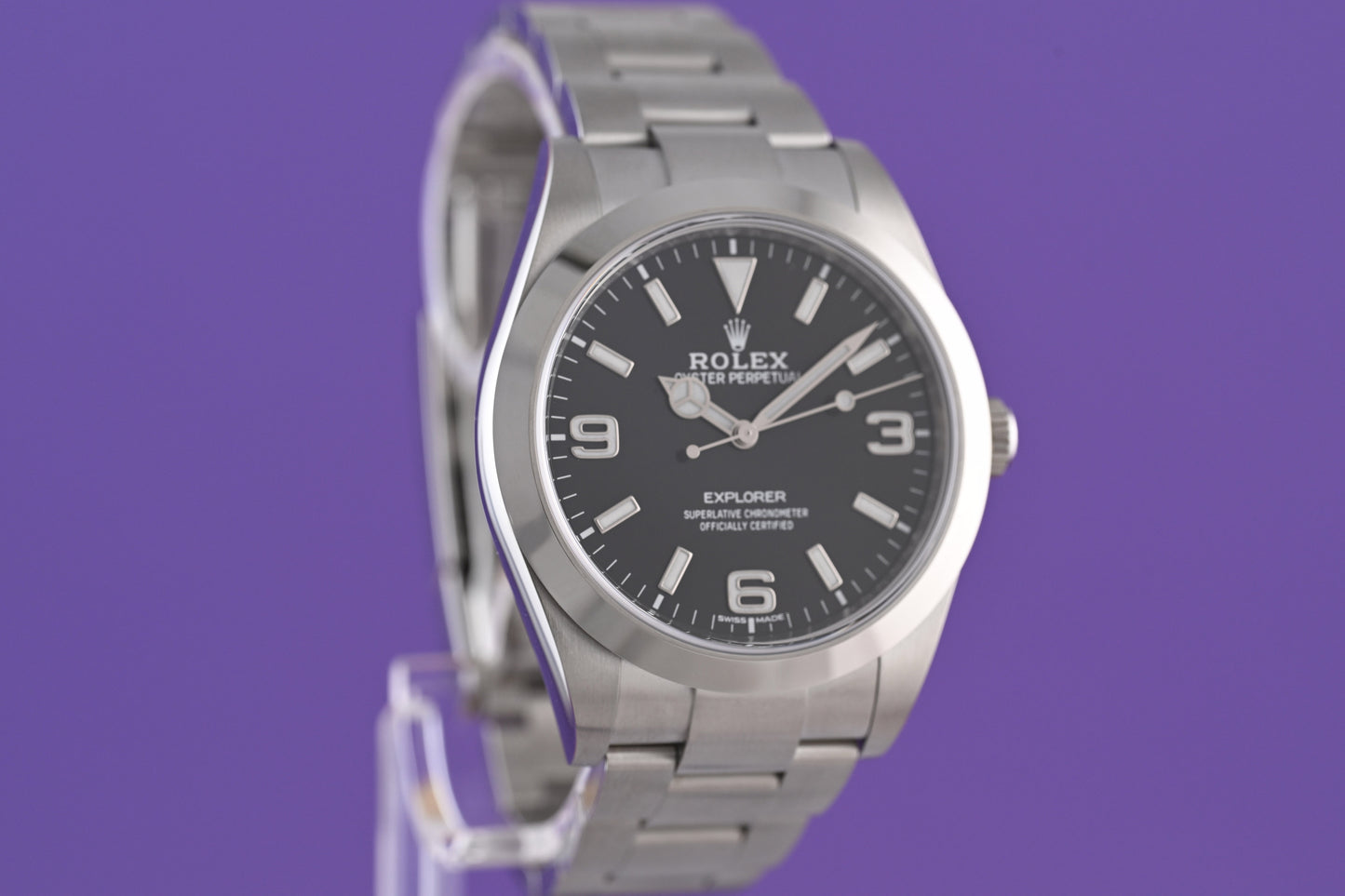 Rolex Explorer I 39 mm - 214270 - Full Set - LC100 - NEW 2019