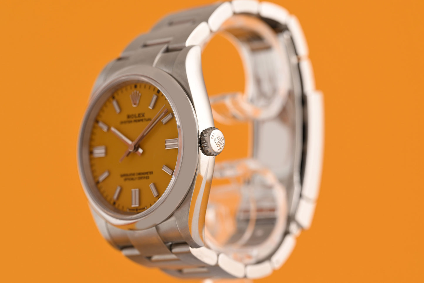 Rolex Oyster Perpetual 36mm 126000 - Full Set - Yellow - NEW