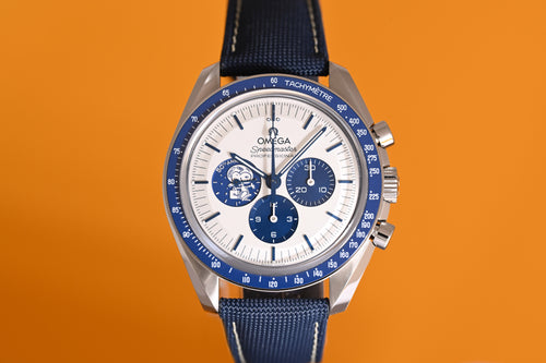 Omega Speedmaster 'Silver Snoopy Award' 50th Anniversary - Full Set - NEW