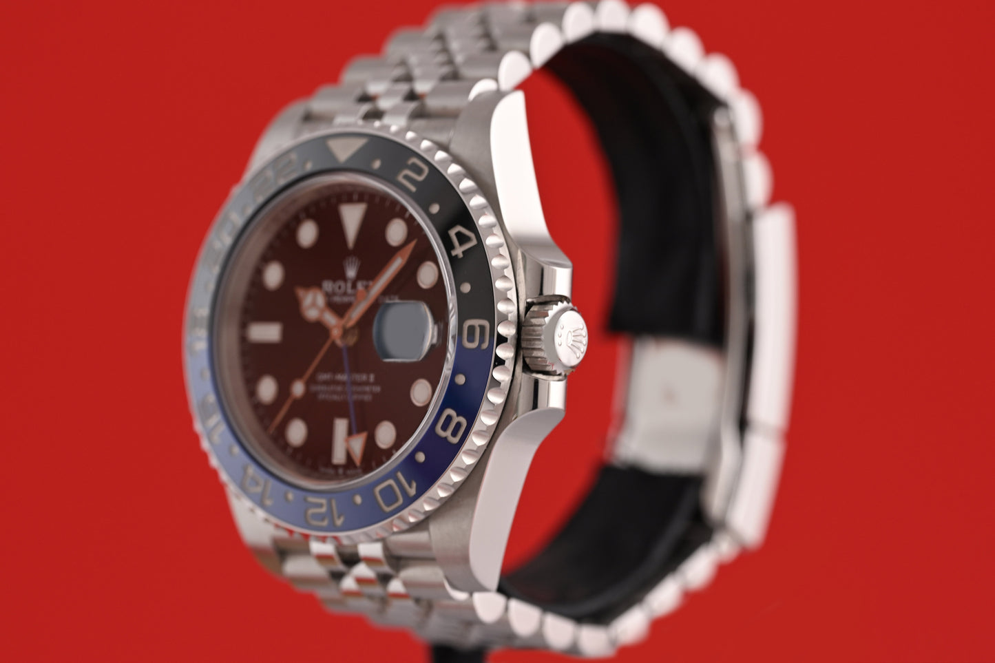 Rolex GMT Master II Batgirl 126710BLNR - Full Set