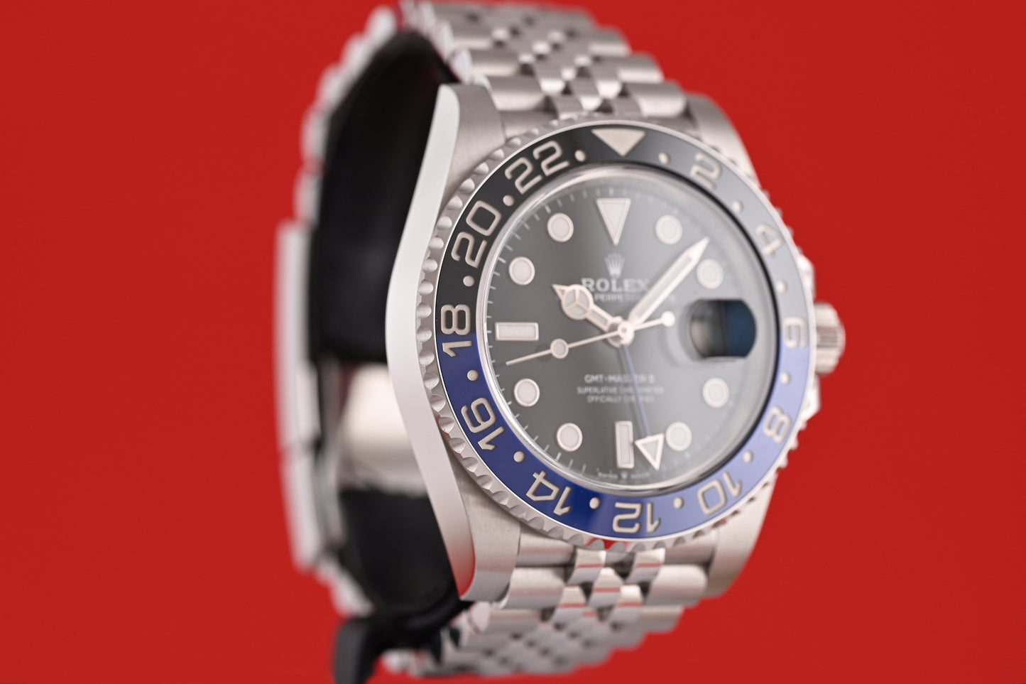 Rolex GMT Master II Batgirl 126710BLNR - Full Set