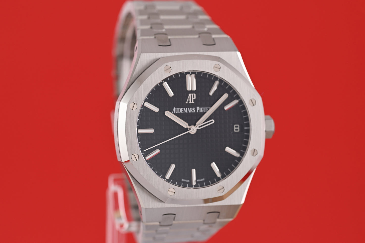 Audemars Piguet Royal Oak 41mm - 15500ST - Full Set - Black Dial - Like New