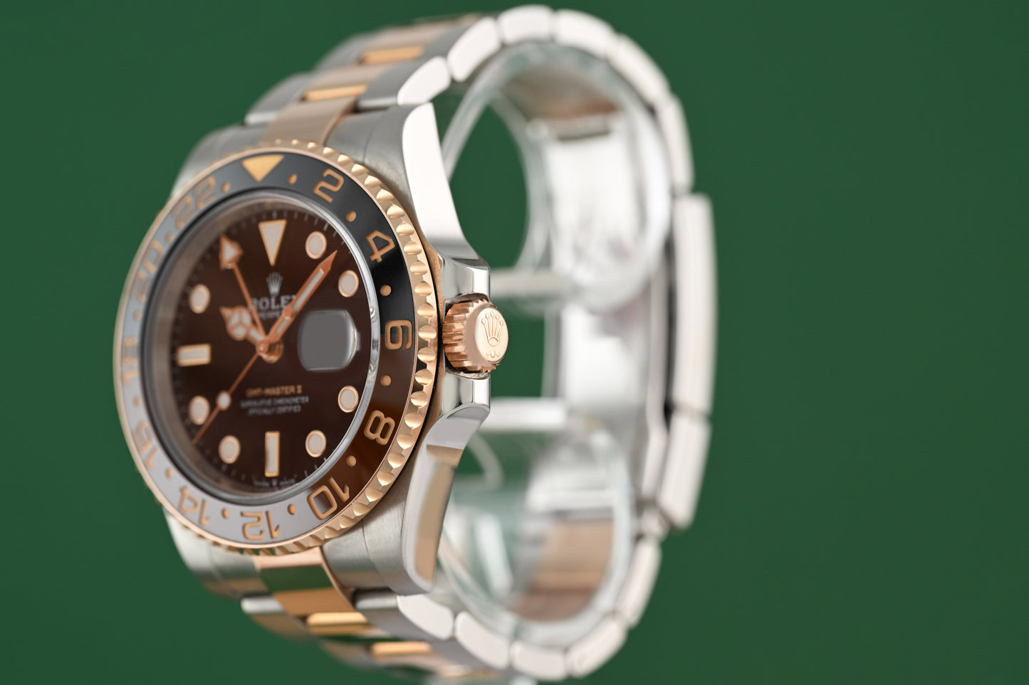 Rolex GMT Master II Rootbeer Stahl/Roségold - 126711CHNR - Full Set - LC 100