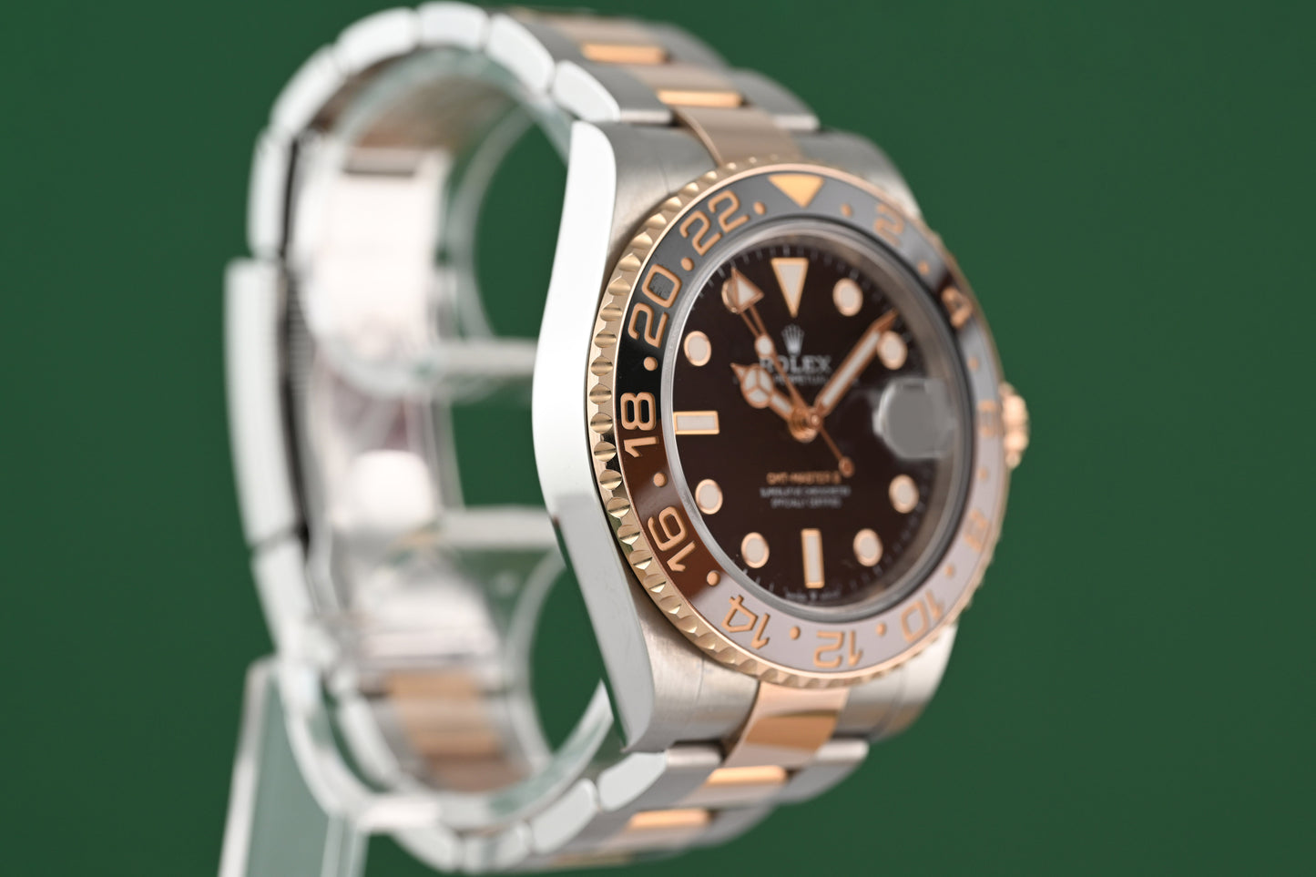 Rolex GMT Master II Rootbeer Stahl/Roségold - 126711CHNR - Full Set - LC 100