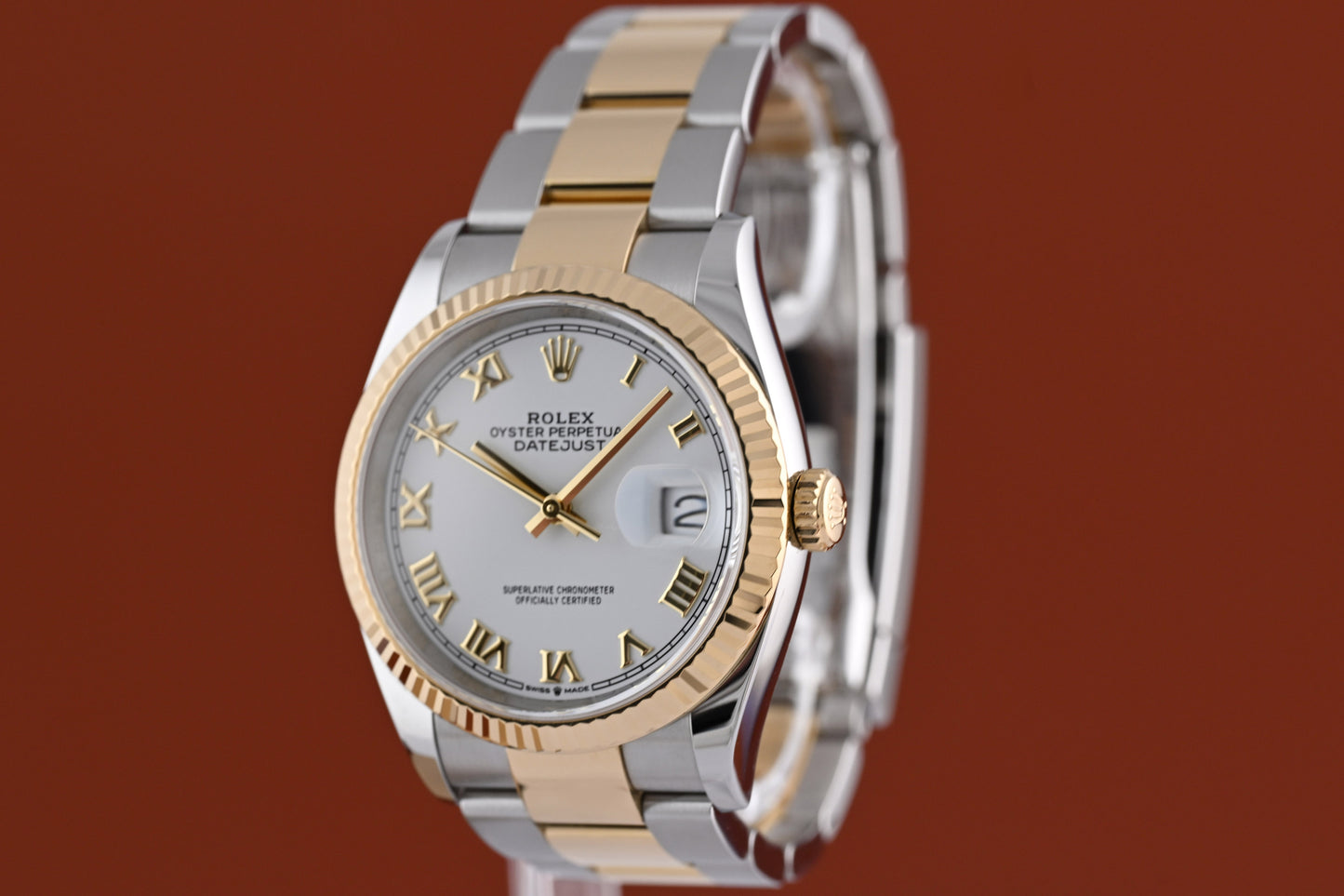 Rolex Oyster Perpetual Datejust 126233 - Full Set - White Dial - LC100
