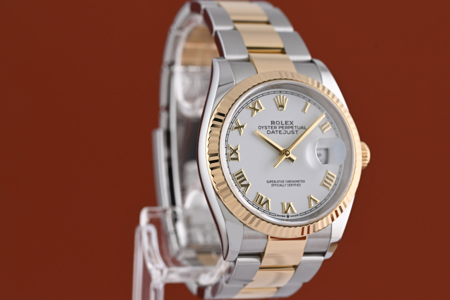 Rolex Oyster Perpetual Datejust 126233 - Full Set - White Dial - LC100