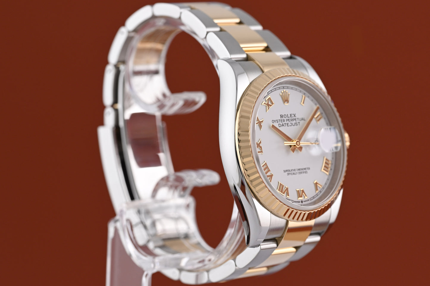 Rolex Oyster Perpetual Datejust 126233 - Full Set - White Dial - LC100