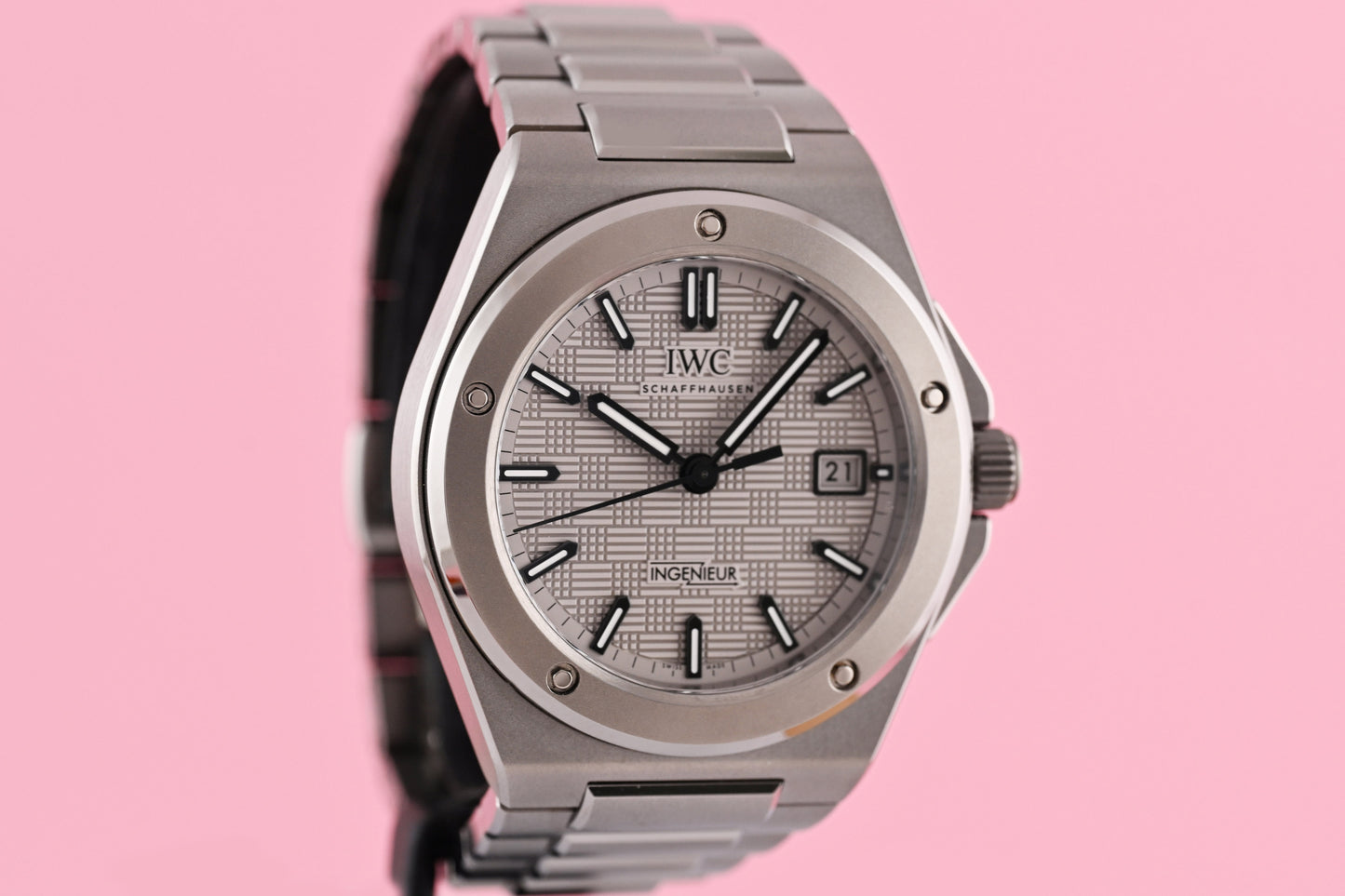 IWC Ingenieur Automatic Titan - Full Set - Like NEW