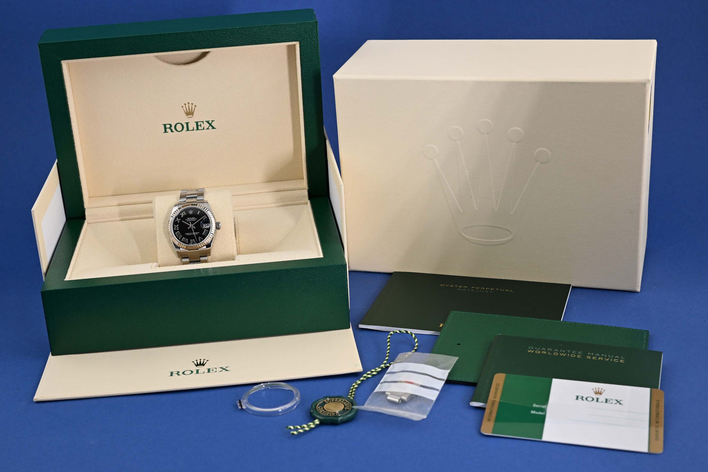 Rolex Datejust 31mm - 178274 - Black Dial - Full Set