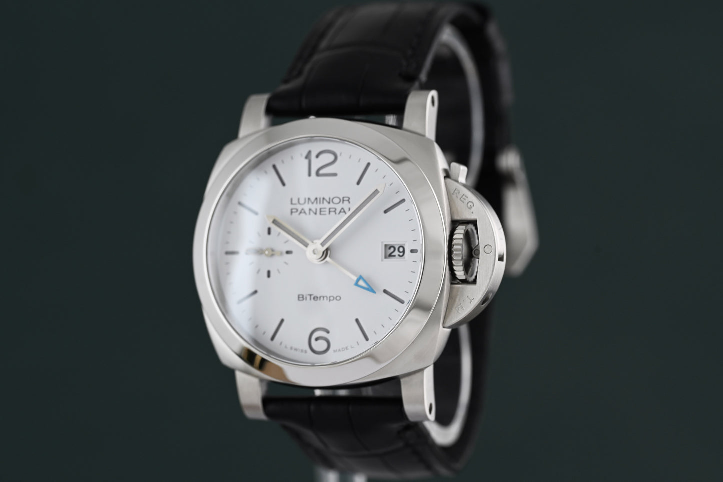 Panerai Luminor "Quaranta BiTempo" - PAM01367 - White Dial - Full Set
