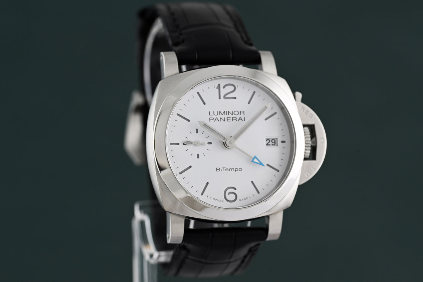 Panerai Luminor "Quaranta BiTempo" - PAM01367 - White Dial - Full Set