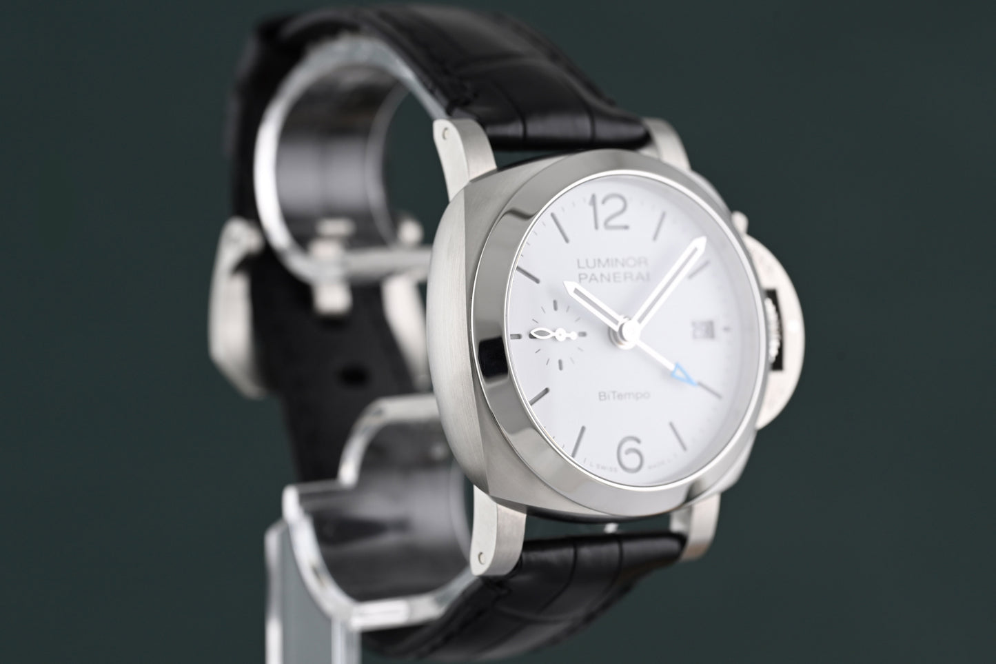 Panerai Luminor "Quaranta BiTempo" - PAM01367 - White Dial - Full Set