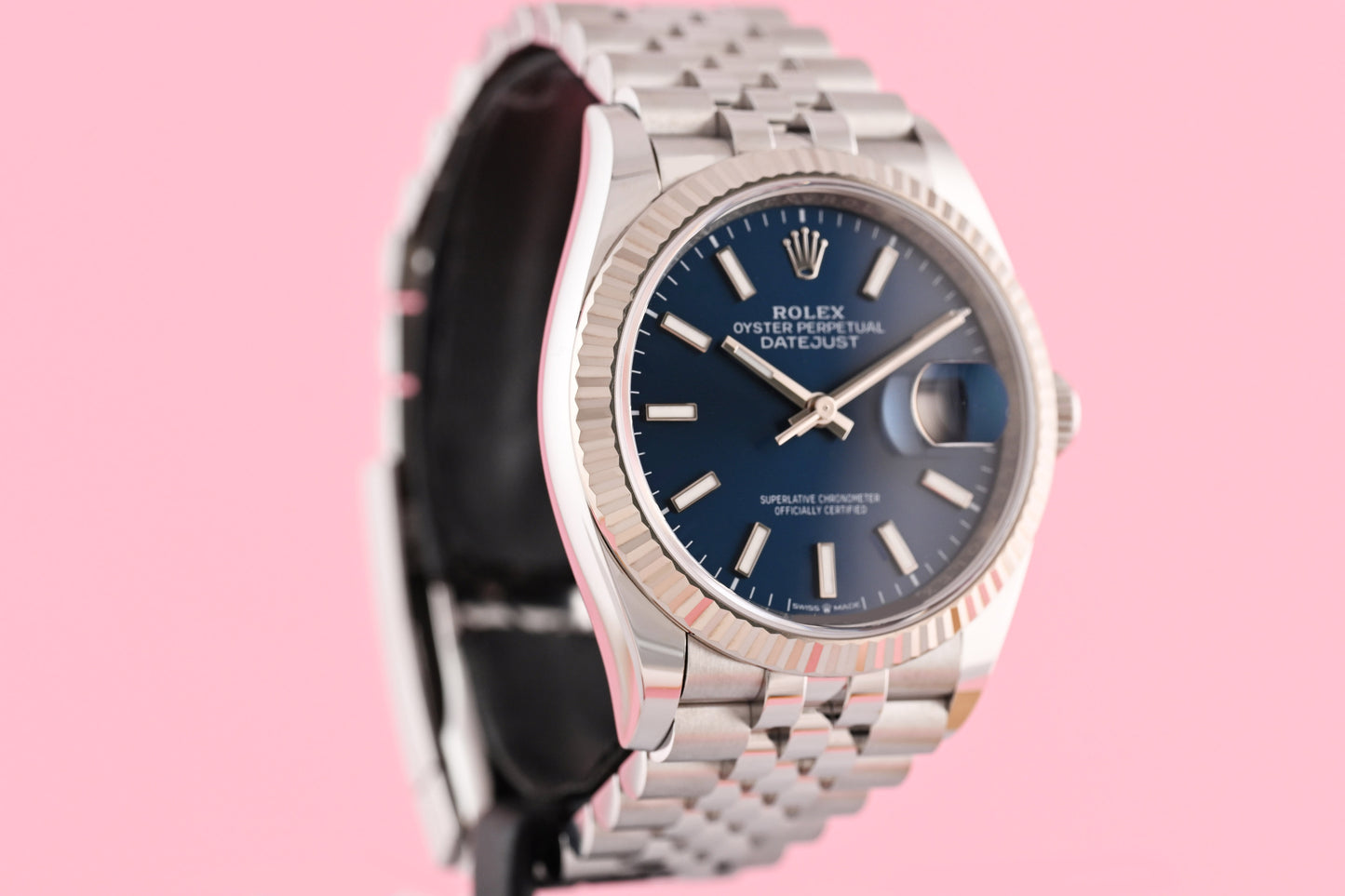 Rolex Oyster Perpetual Datejust 126234 - Blue Dial - Full Set - Like NEW