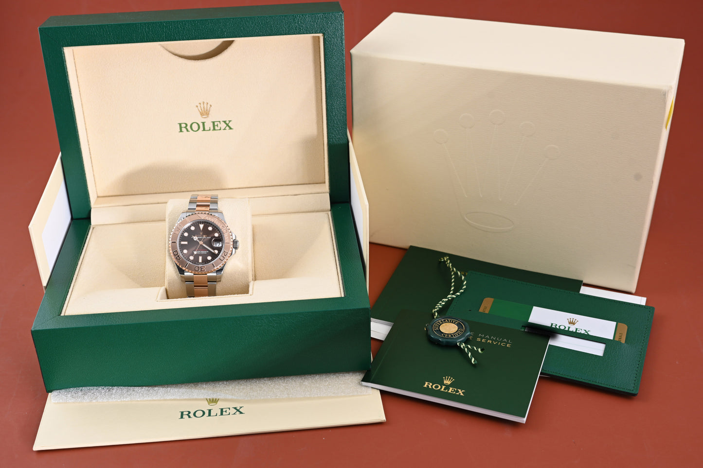 Rolex Yacht-Master 268621 - Medium - Full Set - LC 100
