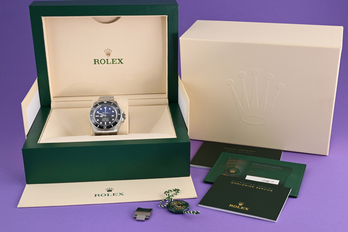 Rolex Deep Sea 126660 - DeepSea Blue James Cameron - Full Set