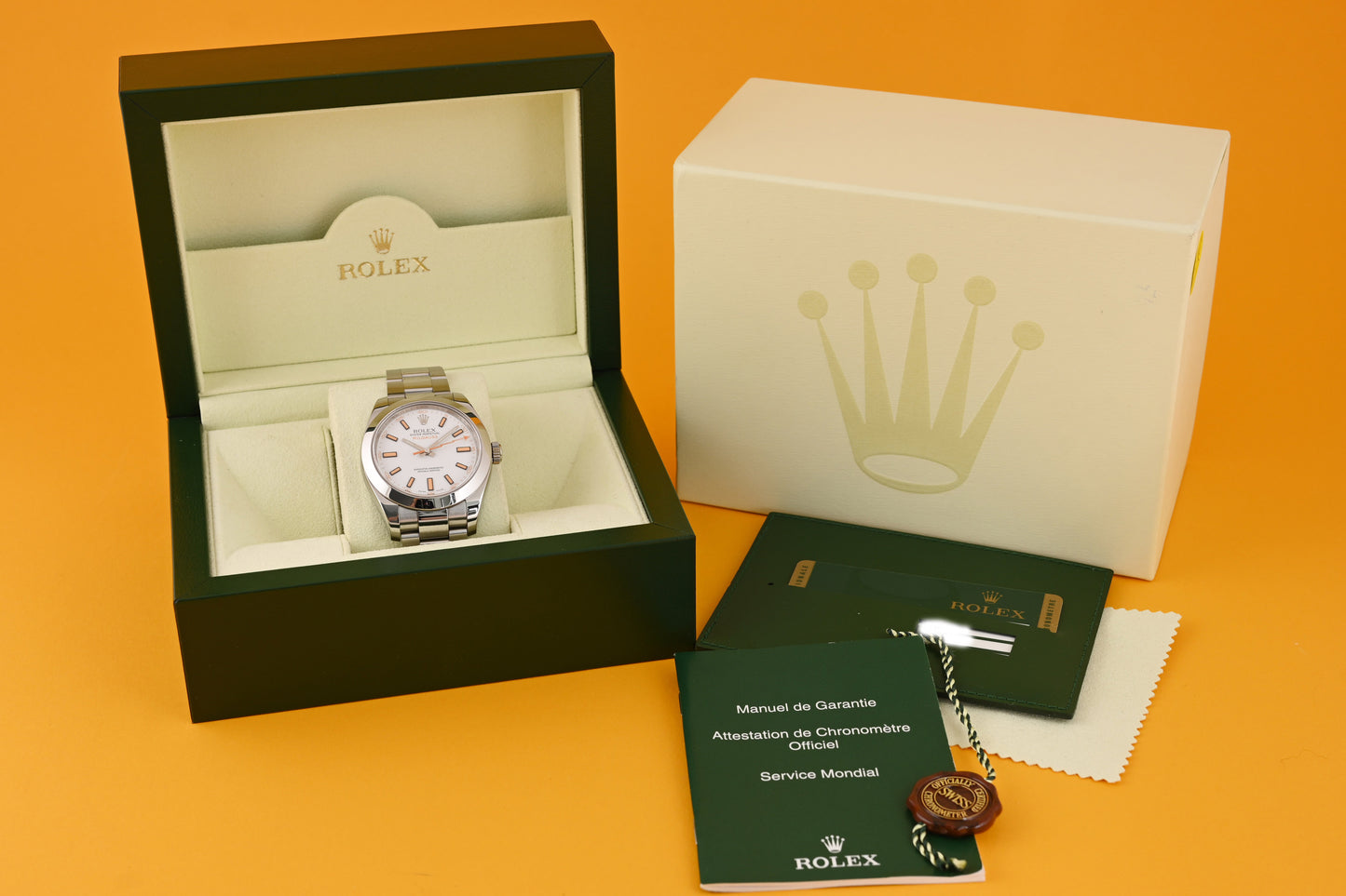 Rolex Milgauss 116400GV - Full Set