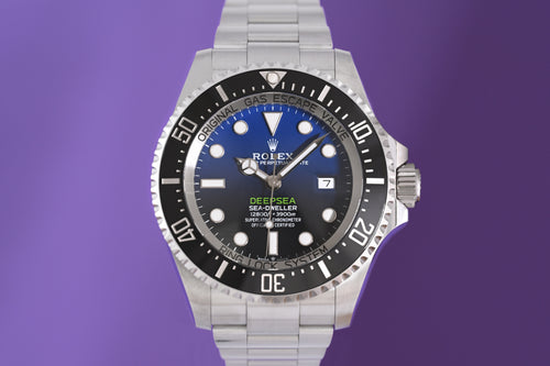 Rolex Deep Sea 126660 - DeepSea Blue James Cameron - Full Set