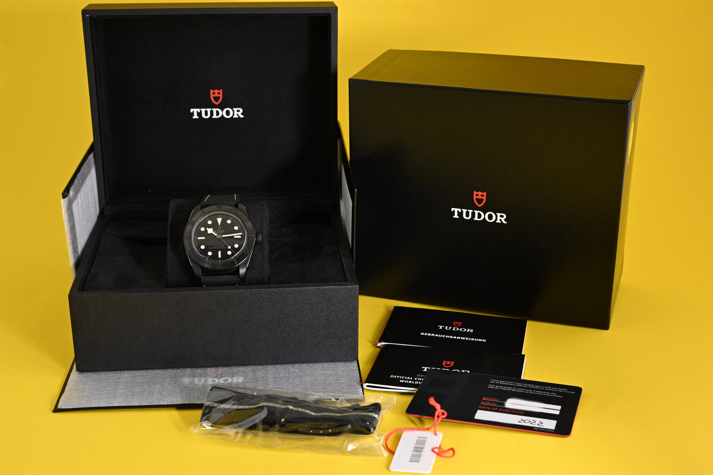 Tudor Black Bay Ceramic 79210CNU - Full Set