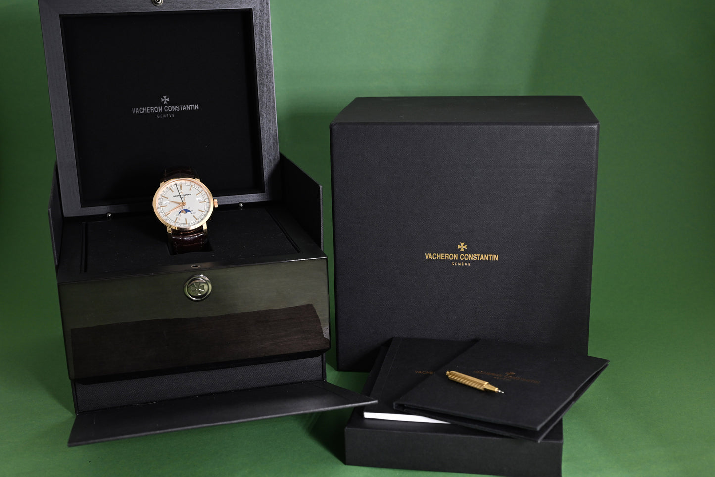 Vacheron Constantin Traditionelle Vollkalender - 18k Rose Gold - Full Set