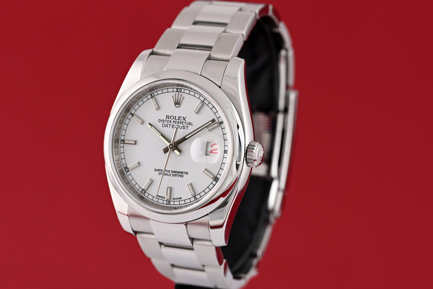 Rolex Oyster Perpetual Datejust 116200 - Full Set - LC 100