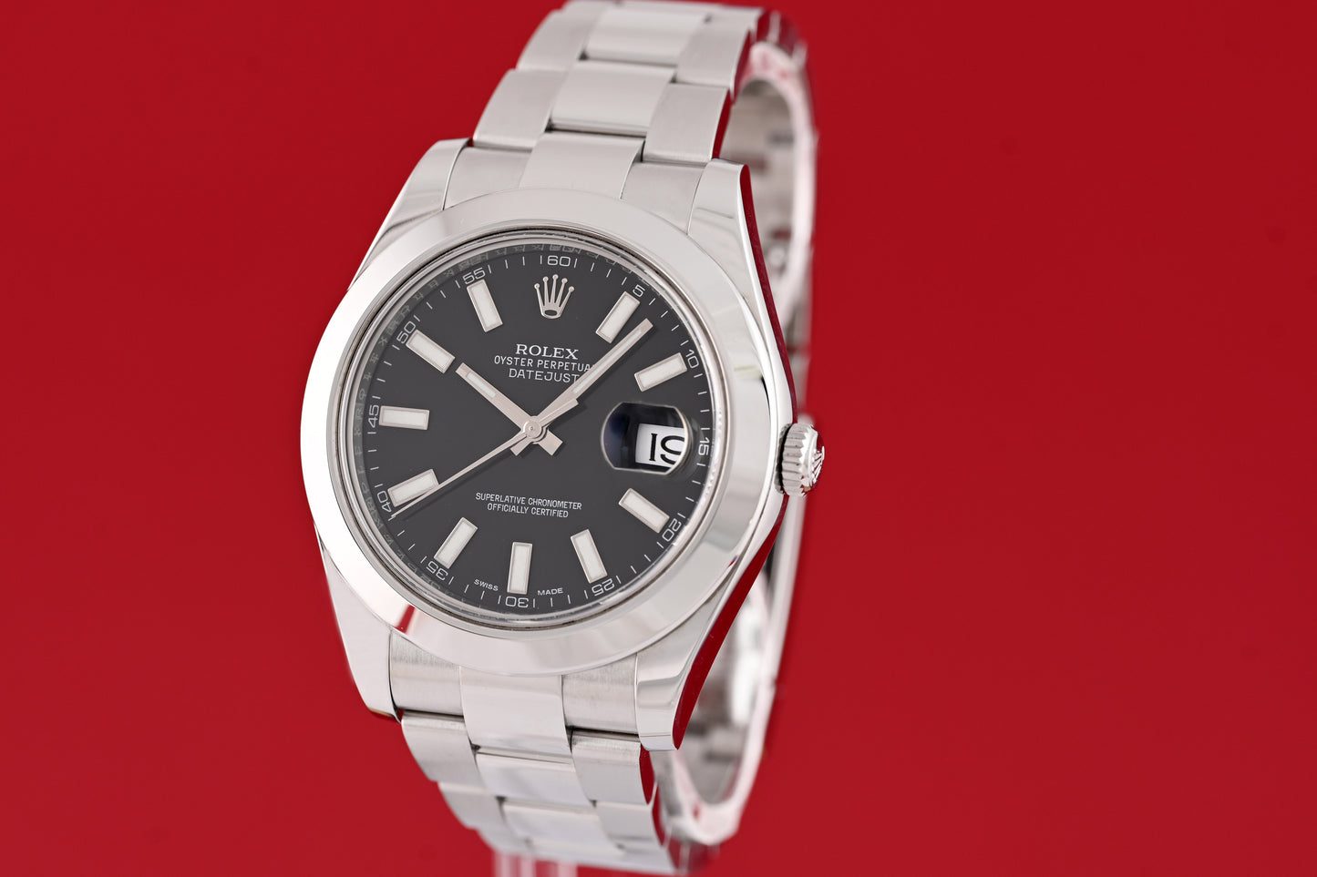 Rolex Datejust II - 116300 - Black Dial - Full Set - LC 100