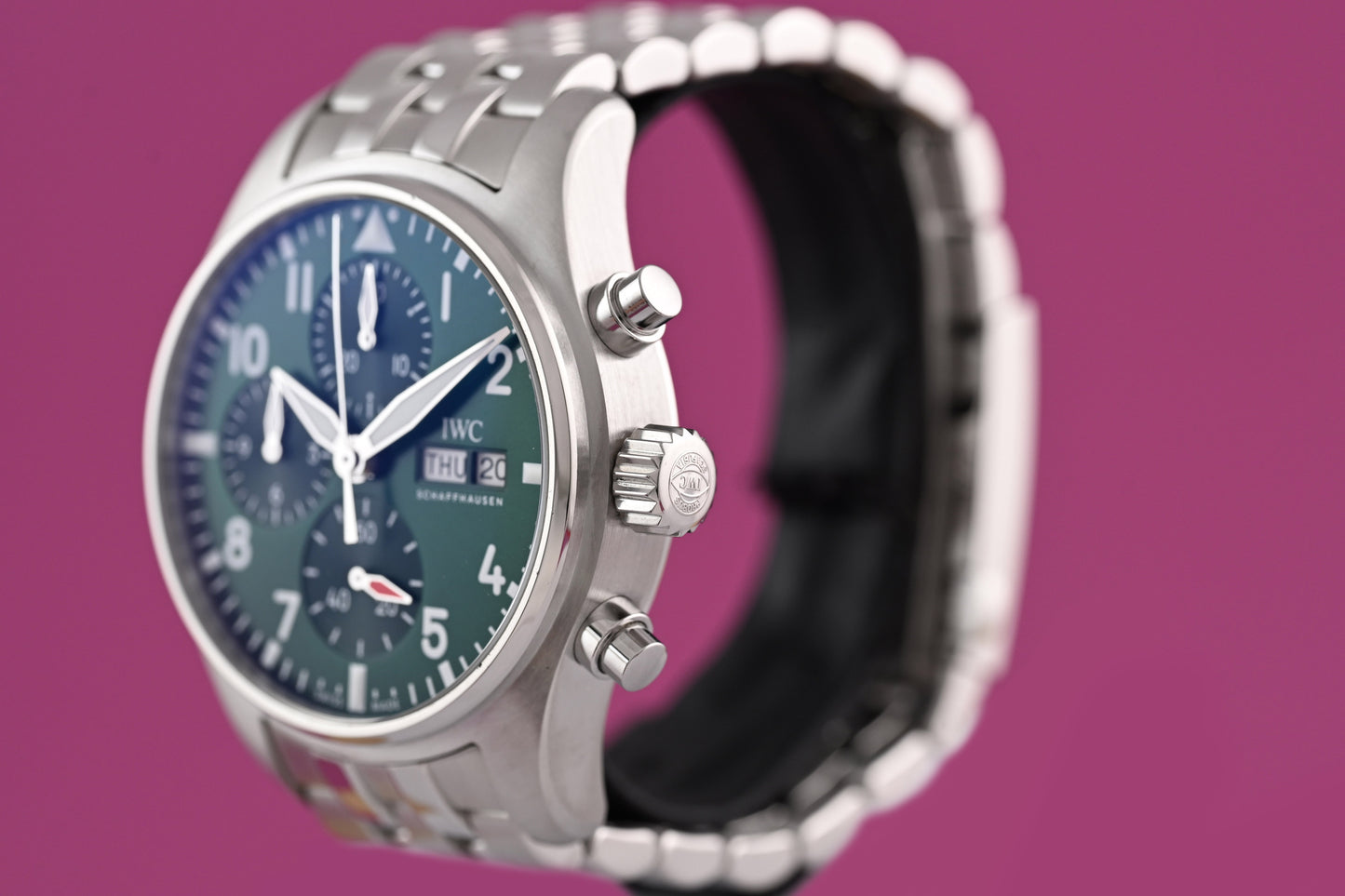 IWC Fliegeruhr Chronograph - Pilot's Watch Chronograph - Full Set - Green