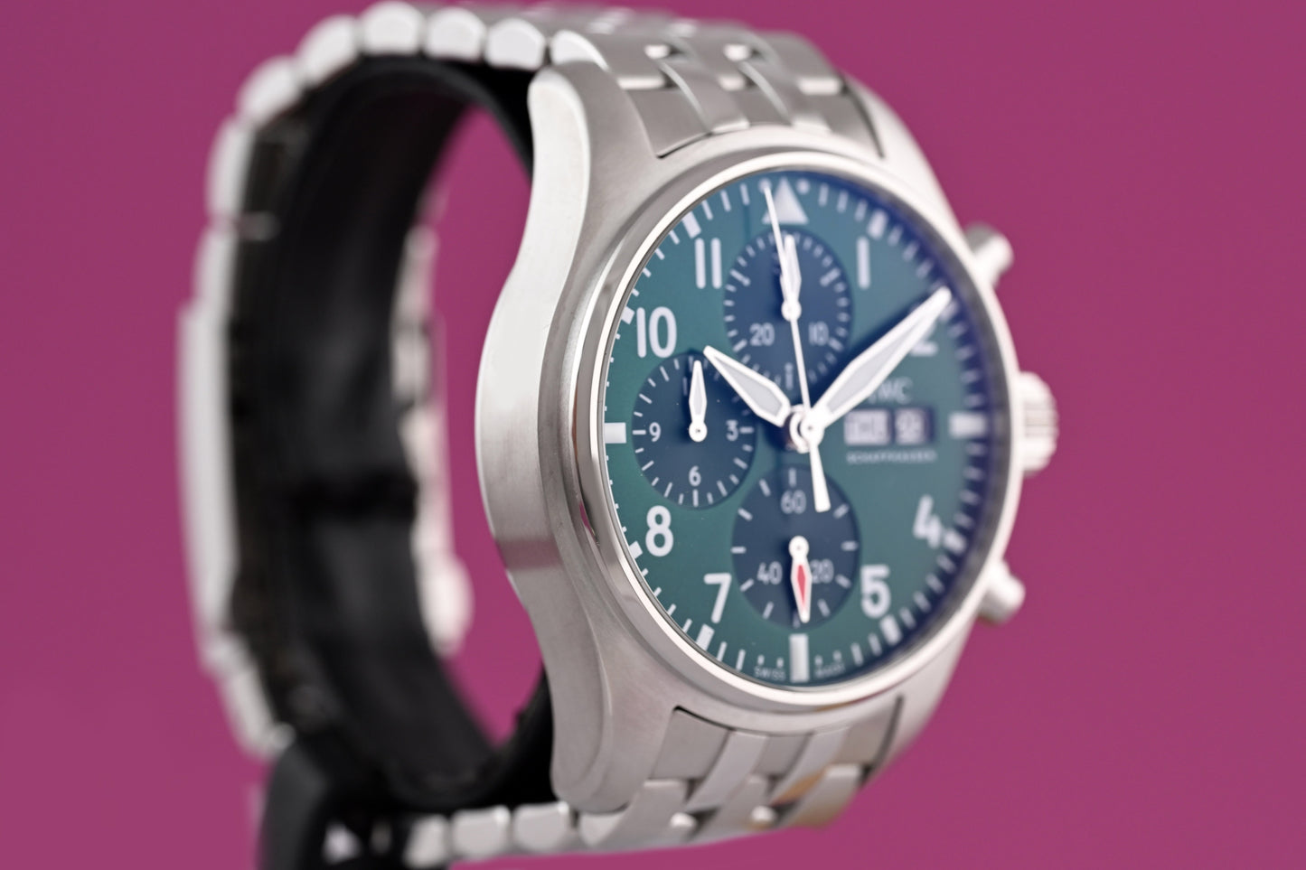 IWC Fliegeruhr Chronograph - Pilot's Watch Chronograph - Full Set - Green