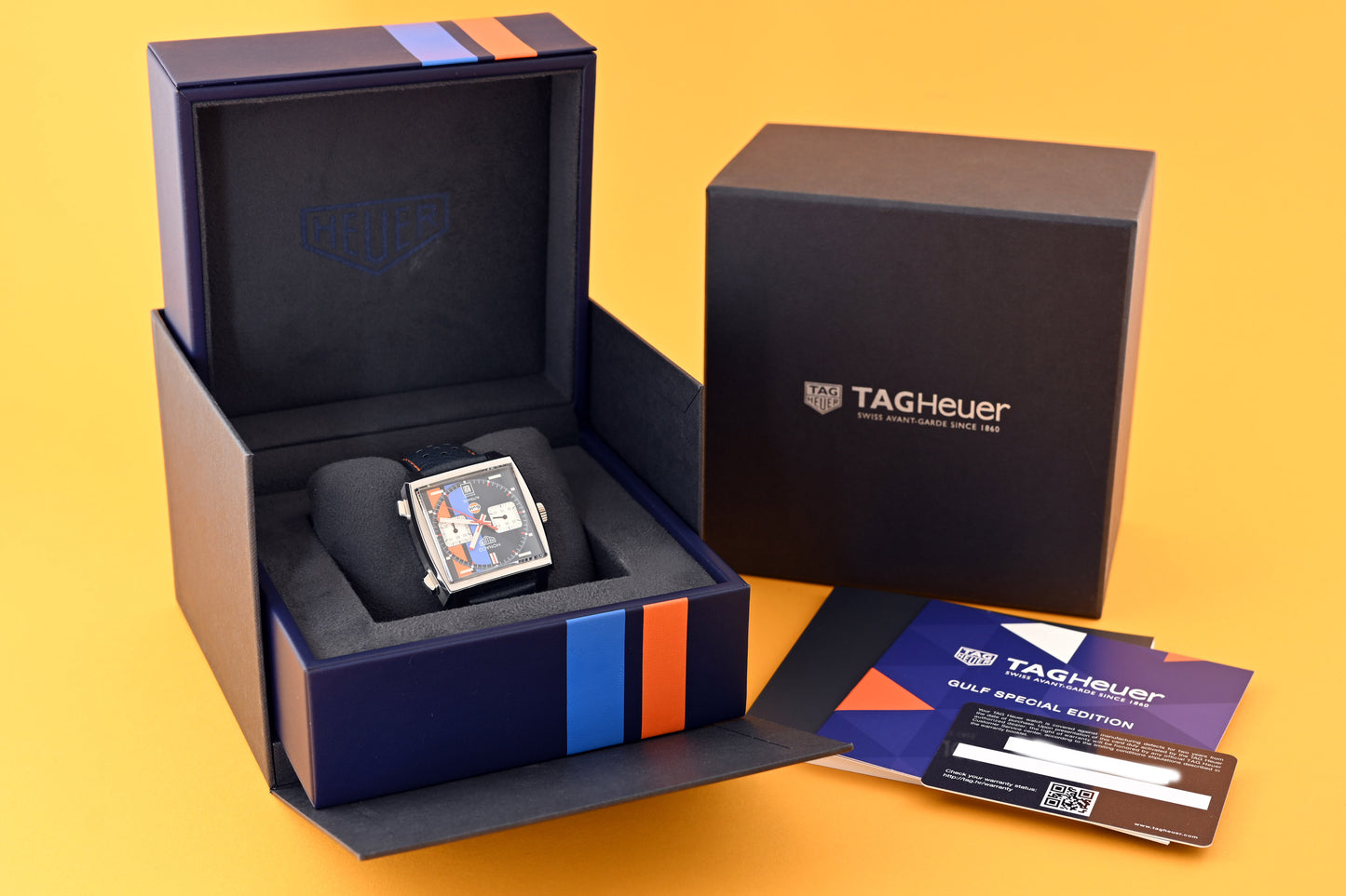 TAG Heuer Monaco - Gulf Special Edition - Full Set