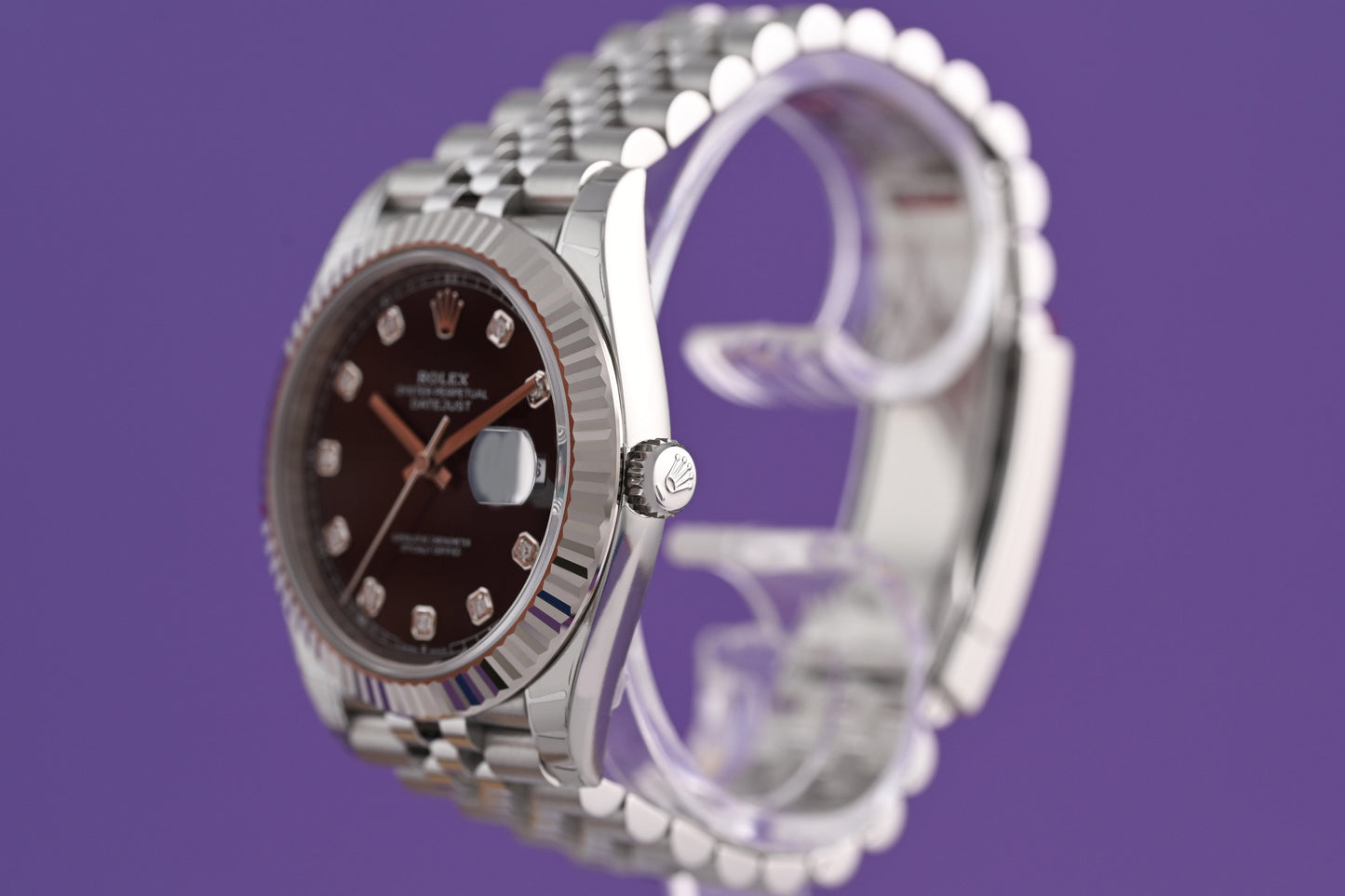 Rolex Datejust 41 - 126334 Black Dia Dial - Full Set - NEW
