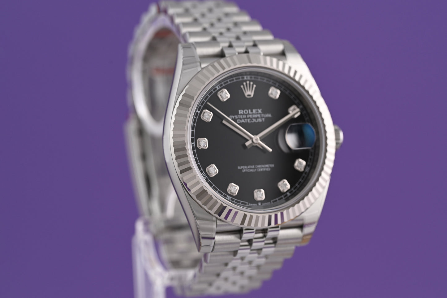 Rolex Datejust 41 - 126334 Black Dia Dial - Full Set - NEW