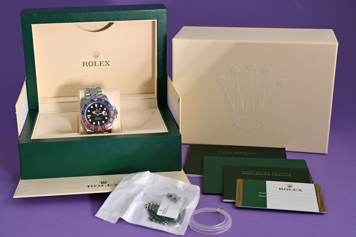 Rolex GMT Master II - 126710BLRO Pepsi - Full Set - LC100