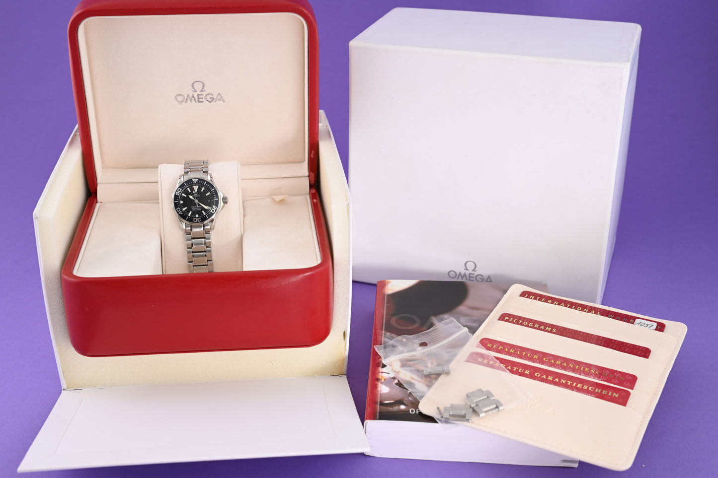 Omega Seamaster Diver 300M - 28 mm - Full Set