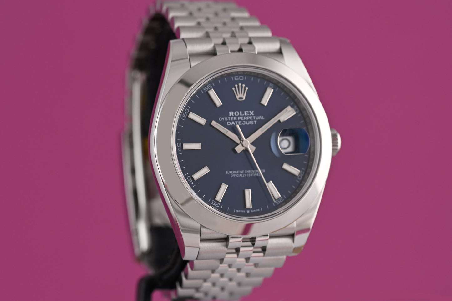 Rolex Datejust 41 - 126300 - Blue Dial - NEW - Full Set