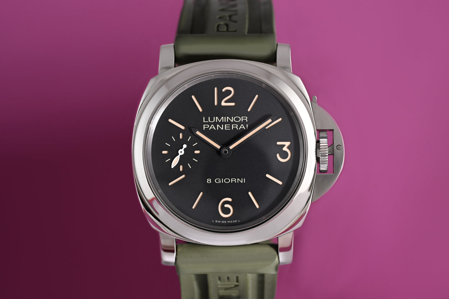 Panerai Luminor Base 8 Giorni - PAM00915 - Box & Papers