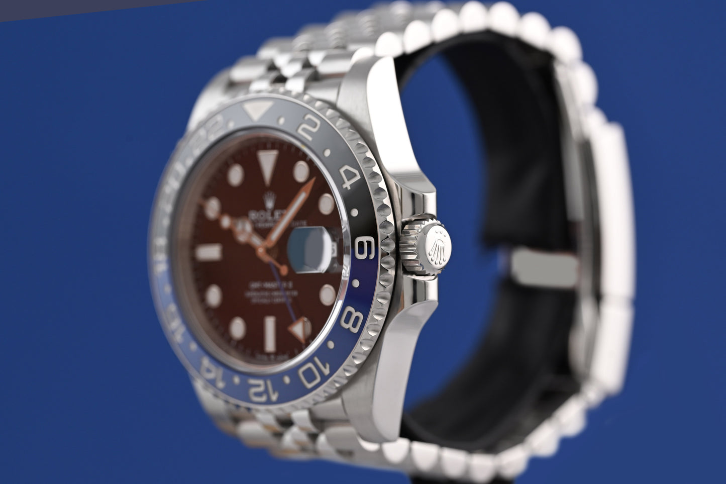 Rolex GMT Master II Batgirl 126710BLNR - Full Set