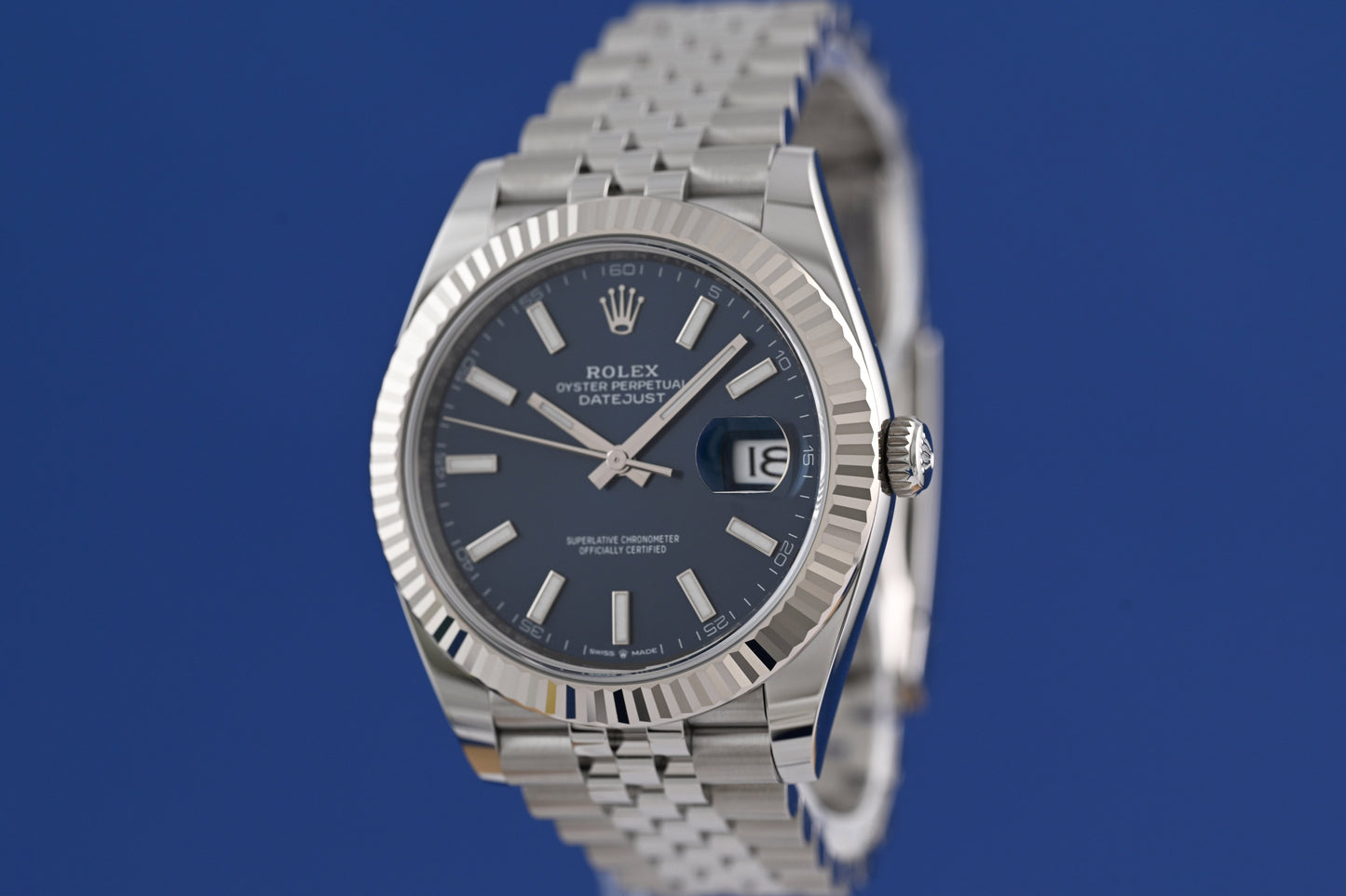 Rolex Datejust 41 - 126334 Blue Dial - Full Set - NEW