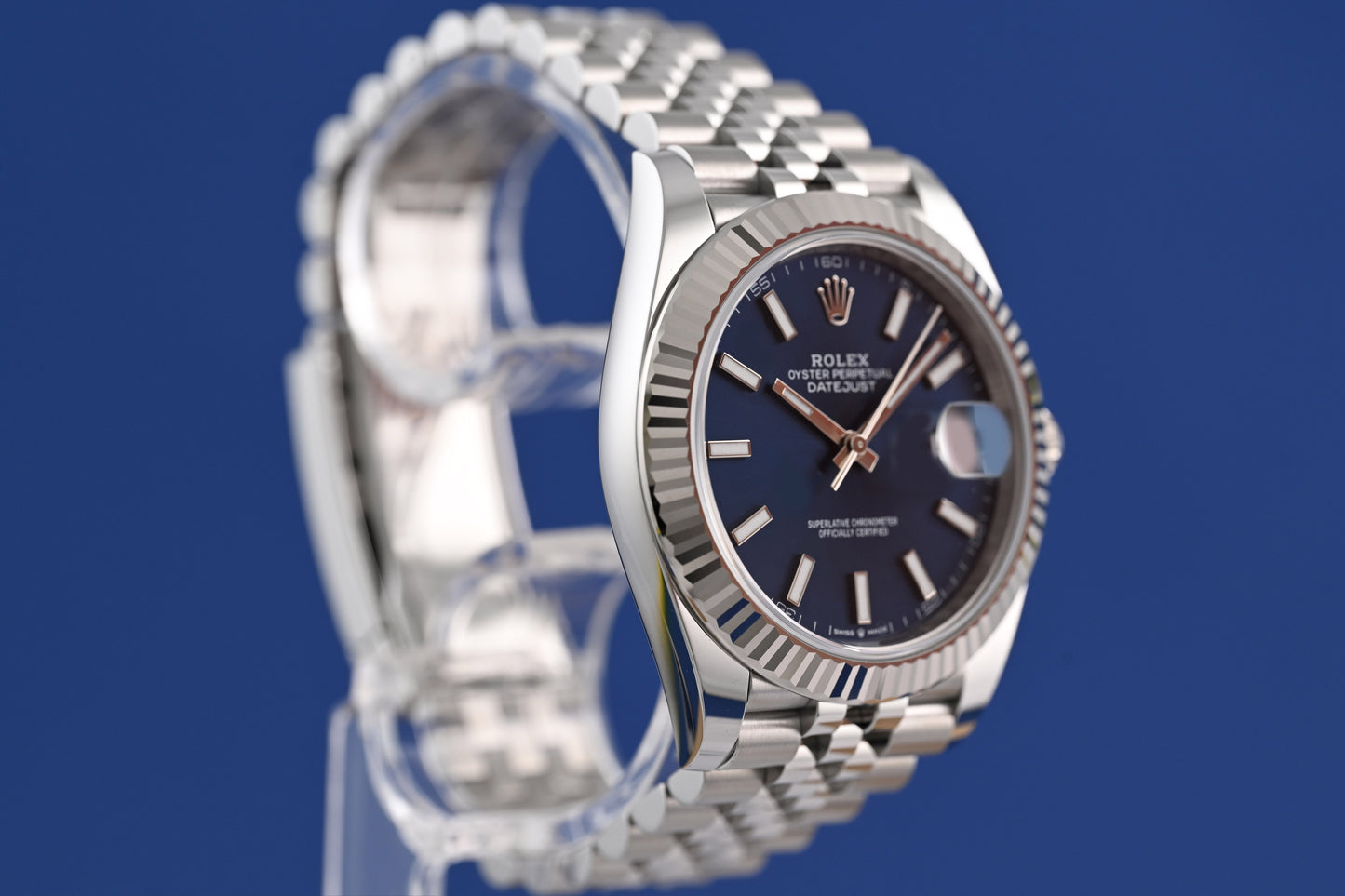 Rolex Datejust 41 - 126334 Blue Dial - Full Set - NEW