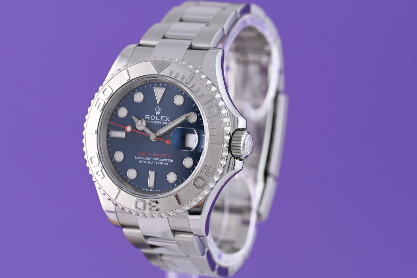 Rolex Yacht-Master 116622 - Blue Dial - Full Set - LC 100
