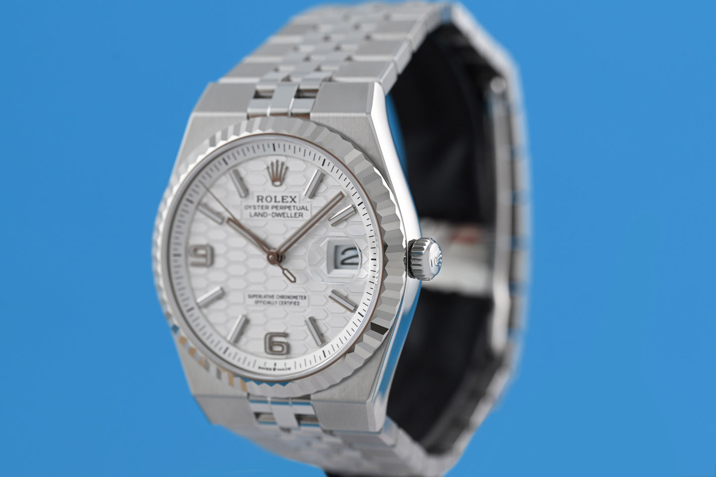 Rolex Land Dweller 36 mm - White Dial - Full Set - NEW