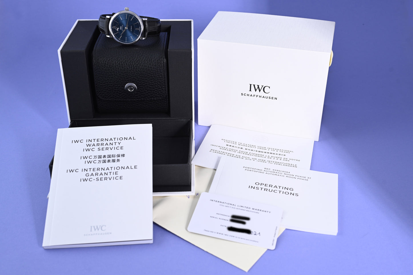 IWC Portofino Automatic Moon Phase - Full Set