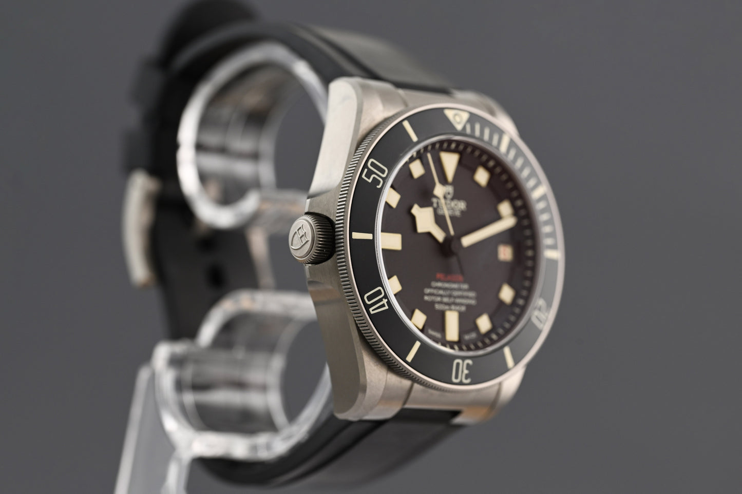 Tudor Pelagos - 25610TNL - Titanium Lefthand - Black Dial - Full Set