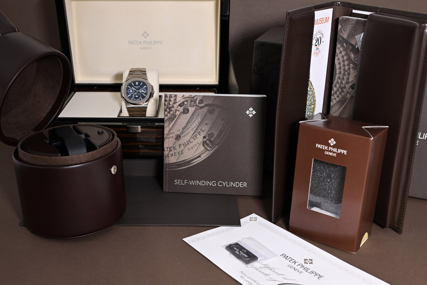 Patek Philippe Nautilus Perpetual Calendar Moon Phase 5740/1G-001 - Full Set