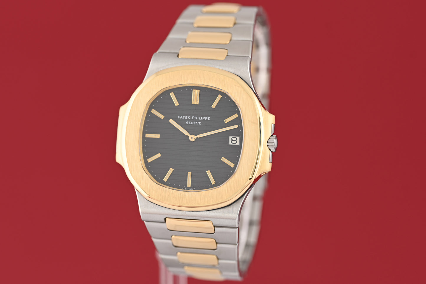 Patek Philippe Nautilus Jumbo 3700 Stahl/Gold - incl. original papers