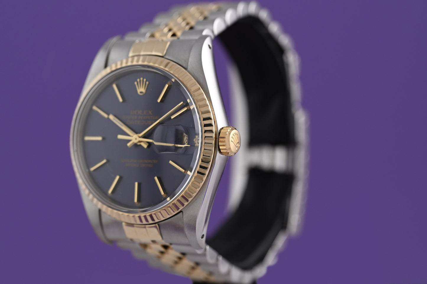 Rolex Oyster Perpetual Datejust 16013 - Purple Dial