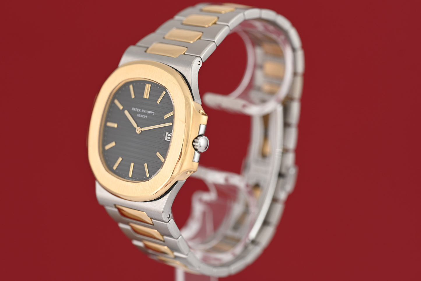 Patek Philippe Nautilus Jumbo 3700 Stahl/Gold - incl. original papers