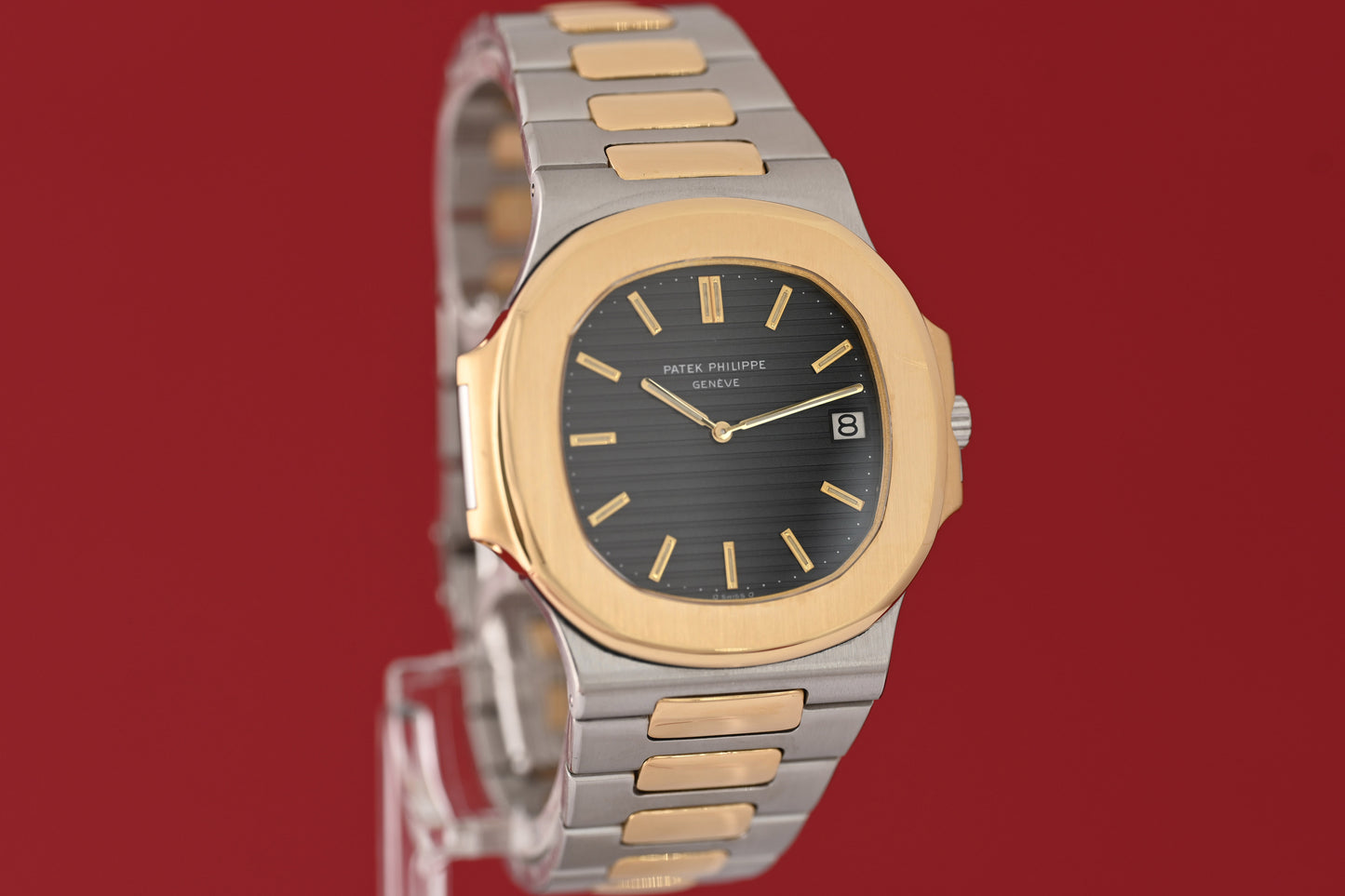 Patek Philippe Nautilus Jumbo 3700 Stahl/Gold - incl. original papers